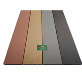 1.76 m 156 × 22.5 mm 3D-Embossed Composite Fence Board – Deep Wood-Grain Finish