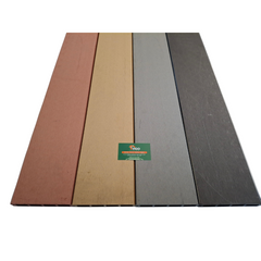 1.76 m 156 × 22.5 mm 3D-Embossed Composite Fence Board – Deep Wood-Grain Finish