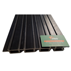 3 m 219 × 26 mm Solid WPC Composite Wall‑Cladding Board – Slatted Profile