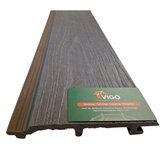 2.9 m × 150 mm Composite Shiplap Siding/Cladding Board – Interlock Profile