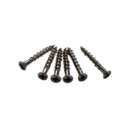 Stainless‑Steel Countersunk Decking Screws – Box of 100 (35 mm) for Composite Boards & Clips