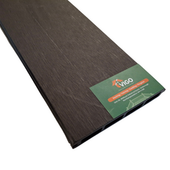 1.76 m 156 × 22.5 mm 3D-Embossed Composite Fence Board – Deep Wood-Grain Finish