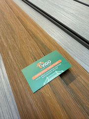 1.76 m 90 × 22.5 mm Co‑Extruded Composite Fencing Board – Double‑Grooved Edge