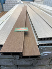 1.76 m 90 × 22.5 mm Co‑Extruded Composite Fencing Board – Double‑Grooved Edge