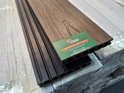 WPC Composite Decking Boards – Chestnut | 140mm x 23mm x 3m | Vigo Home