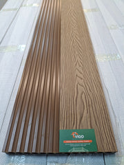 WPC Composite Decking Boards – Teak 3D | B Series | 140mm x 25mm x 3m | Vigo Home