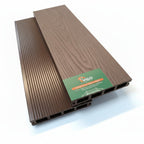 3D WPC Composite Decking Boards – Coffee | Square Hollow (140mm x 25mm x 3m)