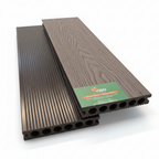 3D WPC Composite Decking Boards – Dark Coffee (140mm x 25mm x 3m)