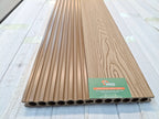 3D WPC Composite Decking Boards – Teak (140mm x 25mm x 3m)