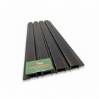 WPC Fluted Wall Cladding Panels – Black | Gen 2 (219mm x 26mm x 3m)