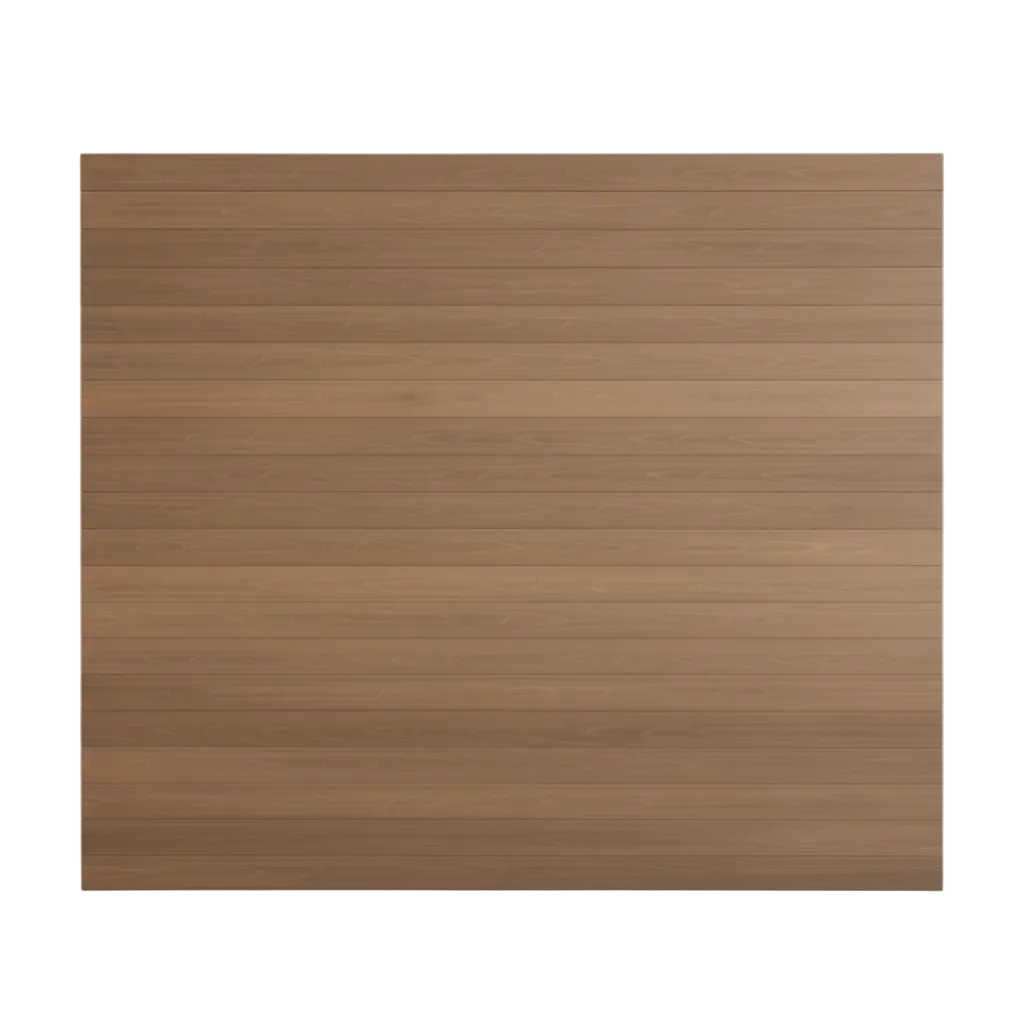 WPC Composite Fence Panel Half-Set – Coffee (90mm × 22.5mm × 1.76m)