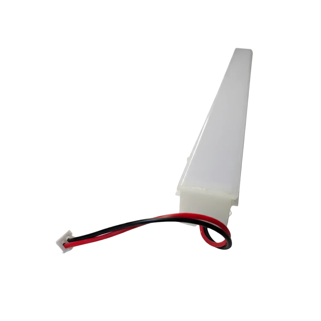 WPC Fence LED Light Strip – Integrated Aluminium Channel (Warm White)