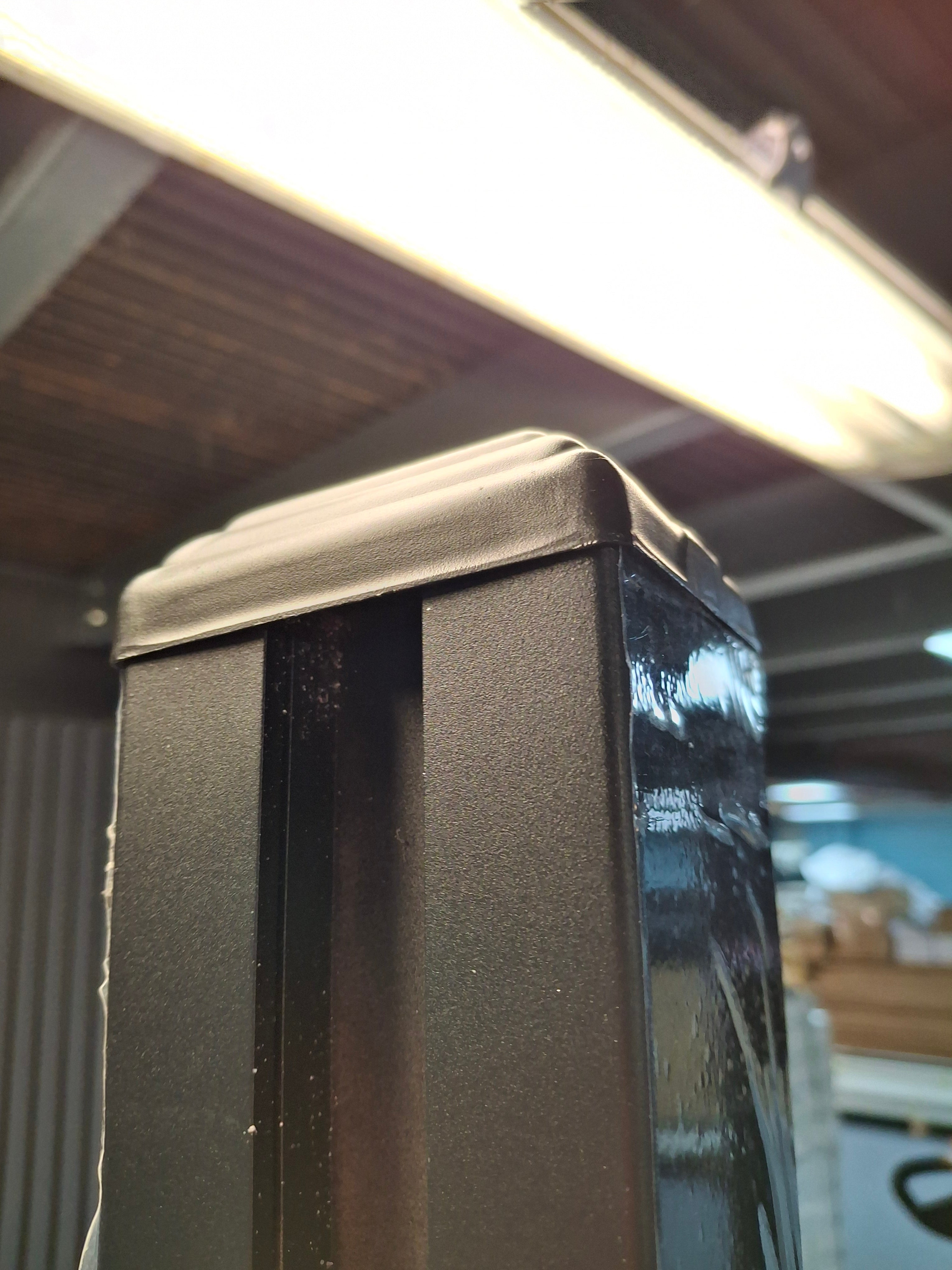 Fence Post Top Cap – Black | Composite Fencing Finishing Cap