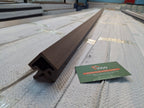 WPC Cladding Trim – Dark Coffee (3m Finishing Profile)
