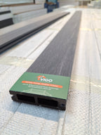 WPC Composite Fence Panel – Grey (90mm × 22.5mm × 1.76m)