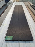 WPC Composite Fence Panel – Black (183mm × 25mm × 1.76m)