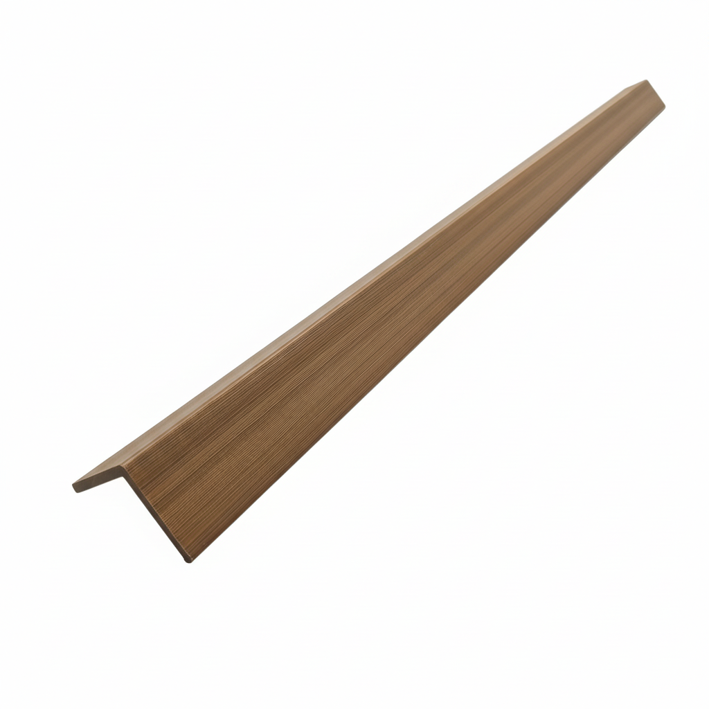 WPC Composite Decking L-Trim – Teak (3.0 m)