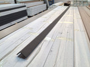 WPC Composite Decking L-Trim – Matt Black (3.0 m)