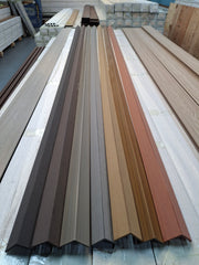 WPC Composite Decking L-Trim – Teak (3.0 m)