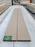 WPC Composite Fence Panel – Off-White (154mm × 22.5mm × 1.76m)