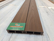 WPC Composite Fence Panel – Coffee (90mm × 22.5mm × 1.76m)