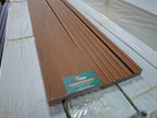 WPC Composite Decking Bullnose Edging Board – Teak (138mm x 23mm x 3m)
