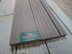 WPC Composite Decking Bullnose Edging Board – Ancient Wood | 138mm x 23mm x 3m | Vigo Home