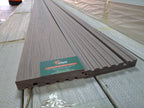 WPC Composite Decking Bullnose Edging Board – Ancient Wood | 138mm x 23mm x 3m | Vigo Home