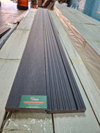 WPC Composite Decking Bullnose Edging Board – Ash Grey (138mm x 23mm x 3m)