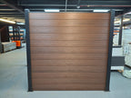 WPC Fence Panel Gen 2 – Coffee (156mm × 22.5mm × 1.76m)