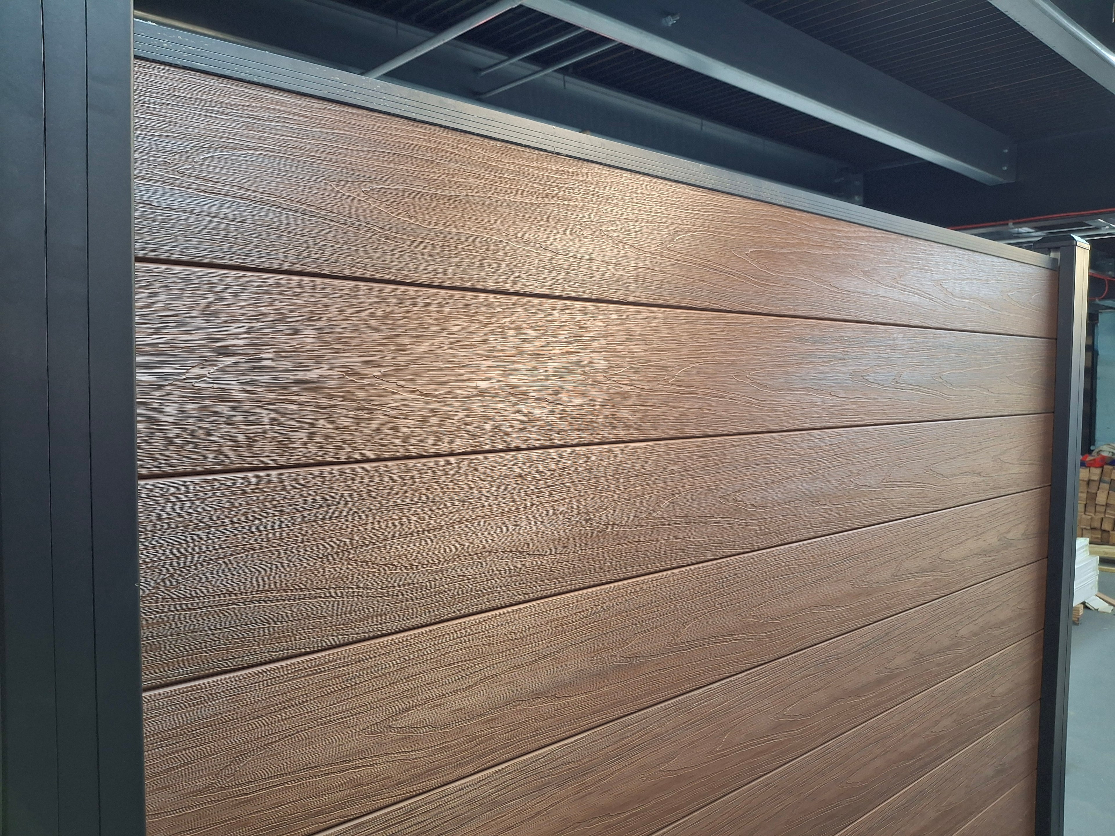 WPC Fence Panel Gen 2 – Coffee (156mm × 22.5mm × 1.76m)