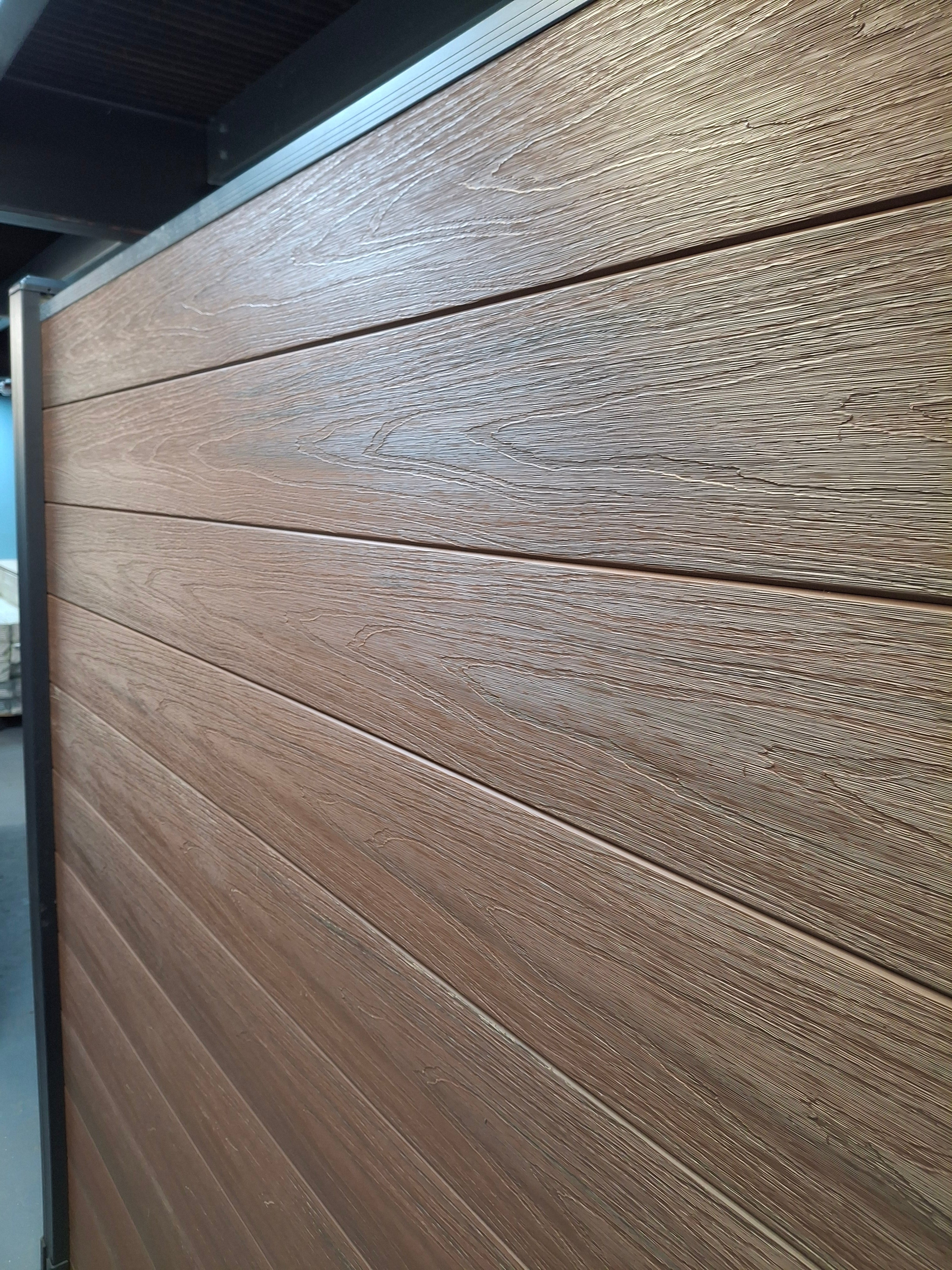 WPC Fence Panel Gen 2 – Coffee (156mm × 22.5mm × 1.76m)
