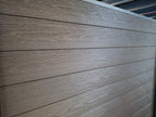 WPC Fence Panel Gen 2 – Dark Coffee Half Set (156mm × 22.5mm × 1.76m)