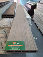 WPC Fence Panel Gen 2 – Ancient Wood (156mm × 22.5mm × 1.76m)