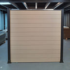 WPC Fence Panel Gen 1 – Off White (156mm × 22.5mm × 1.76m)