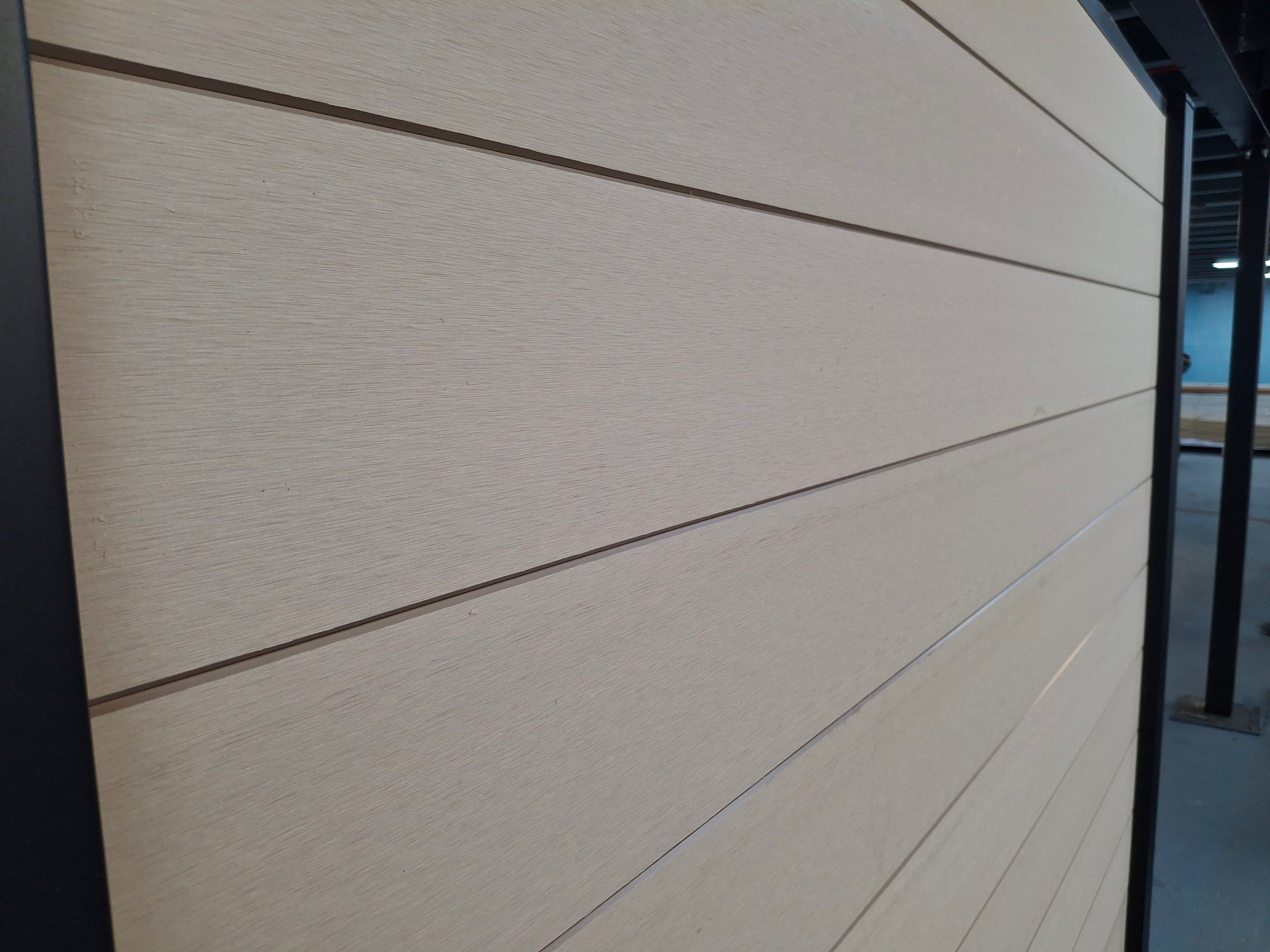 WPC Fence Panel Gen 1 – Off White (156mm × 22.5mm × 1.76m)