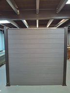 WPC Fence Panel – Grey (156mm × 22.5mm × 1.76m)