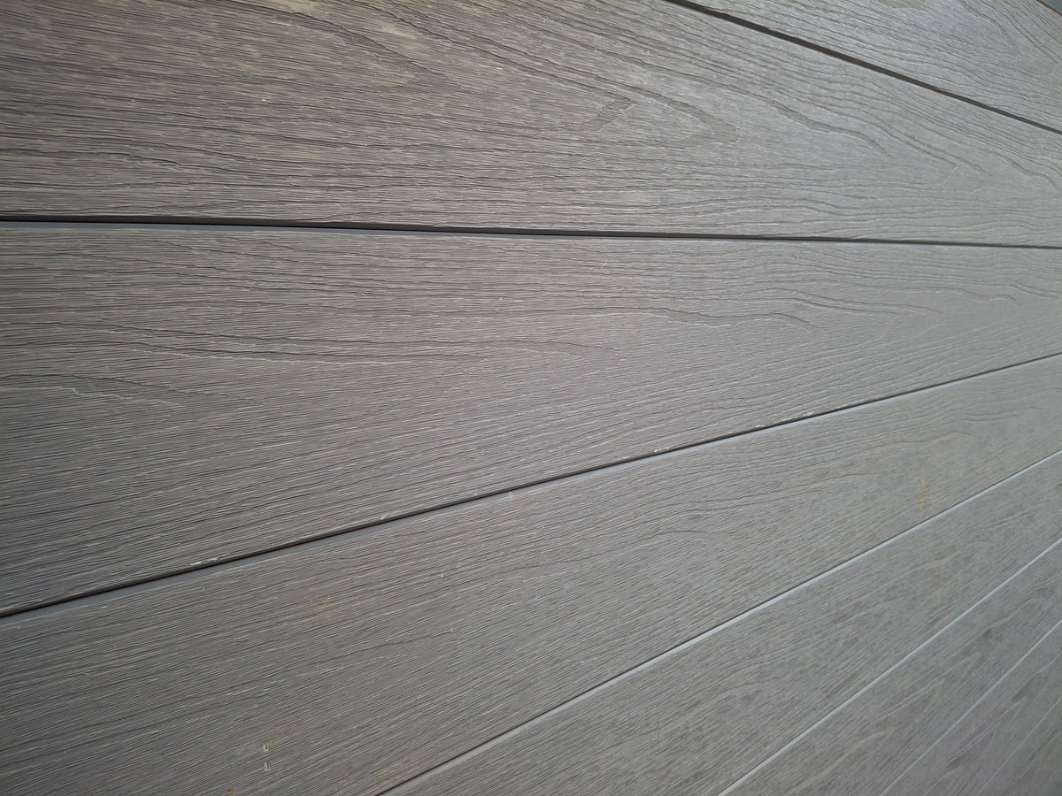 WPC Fence Panel Full Set – Grey (156mm × 22.5mm × 1.76m)