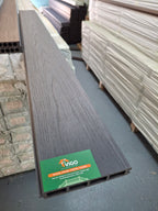 WPC Fence Panel – Grey (156mm × 22.5mm × 1.76m)
