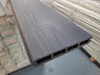 WPC Fence Panel – Grey (156mm × 22.5mm × 1.76m)