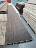 WPC Fence Panel – Black (156mm × 22.5mm × 1.76m)