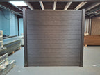 WPC Fence Panel – Black (156mm × 22.5mm × 1.76m)