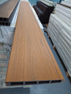 WPC Fence Panel Gen 2 – Teak (156mm × 22.5mm × 1.76m)