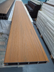 WPC Fence Panel Gen 2 – Teak (156mm × 22.5mm × 1.76m)