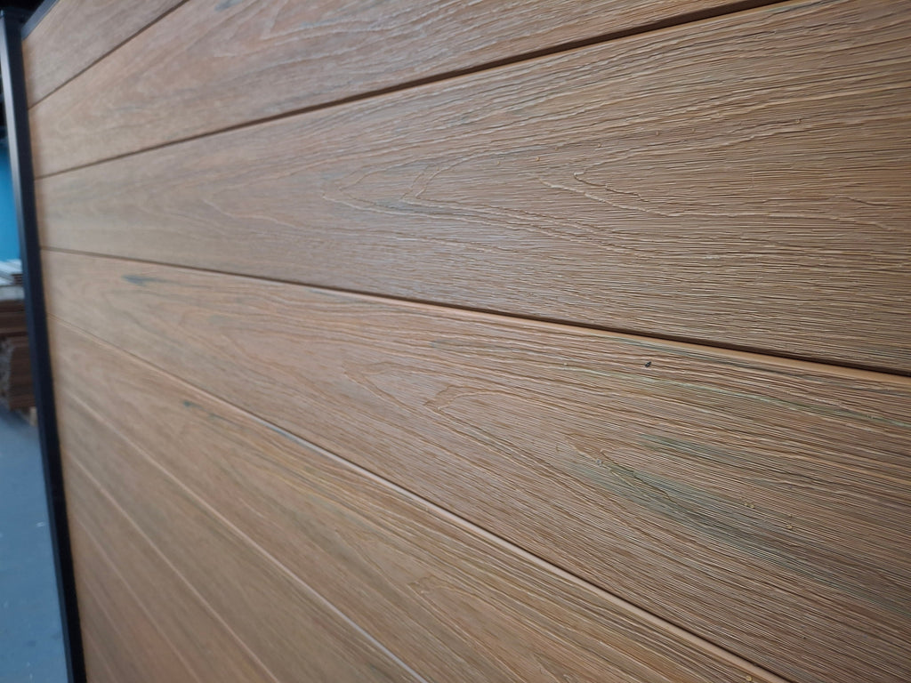 WPC Fence Panel Gen 2 – Teak (156mm × 22.5mm × 1.76m)