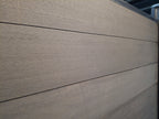 WPC Fence Panel – Matt Black (180mm × 25mm × 1.76m)