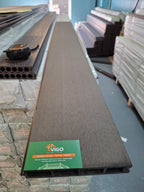 WPC Fence Panel – Matt Black (180mm × 25mm × 1.76m)