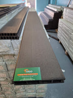 WPC Fence Panel – Matt Black (180mm × 25mm × 1.76m)