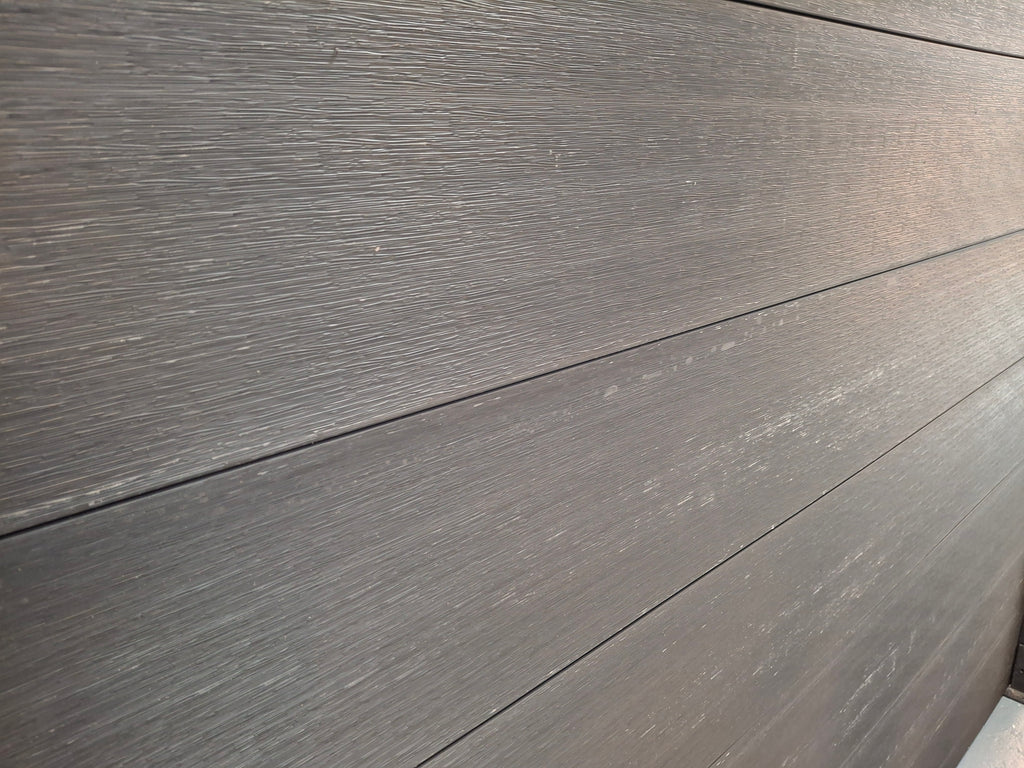 WPC Fence Panel – Gloss Black (180mm × 25mm × 1.76m)
