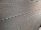 WPC Fence Panel – Gloss Black (180mm × 25mm × 1.76m)